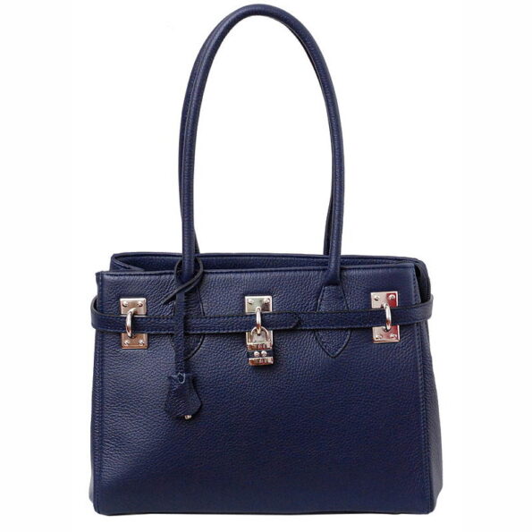 The Firenze is a classic leather handbag Made in Italy by Bellini. Available also for private label.