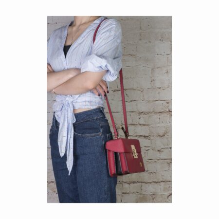 VANESSA CROSSBODY BAG by Bellini. Made in Italy.