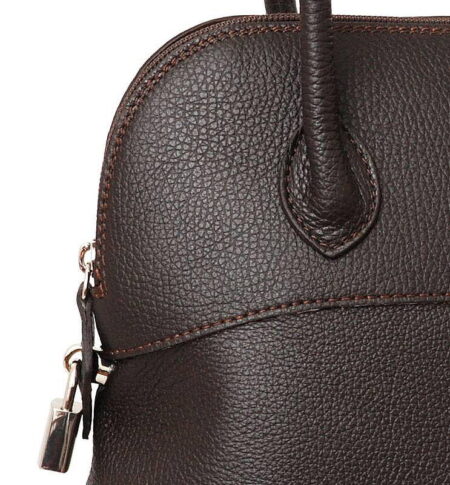 Vinci leather handbag. Bugatti style handbag Made in Italy by Bellini.
