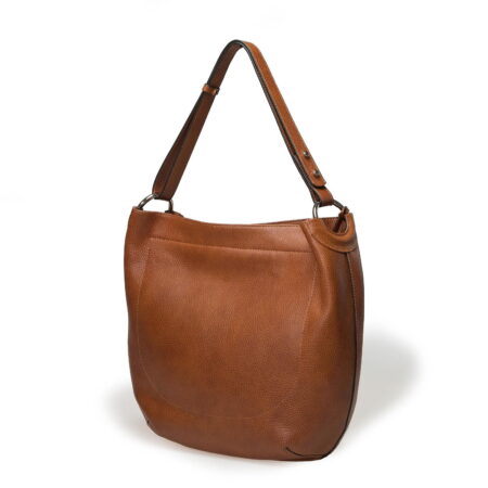 Firenzuola leather hobo by Bellini. Made in Italy. Unlined tote, private label.