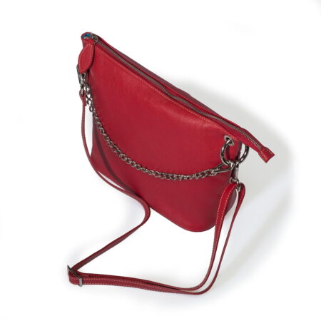 Giglio leather crossbody bag Made in Italy by Bellini. Wholesale, OEM, private label handbag.