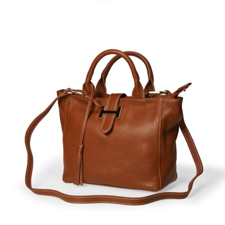 Thela tan tote bag, italian handbag
